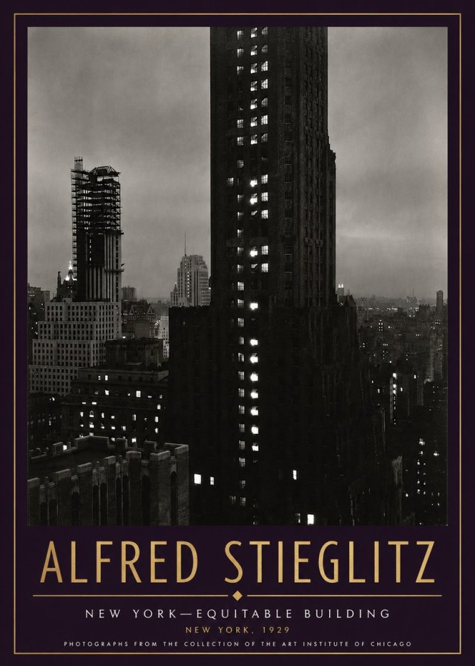 Alfred Stieglitz New York—equitable Building No4 - Affiche