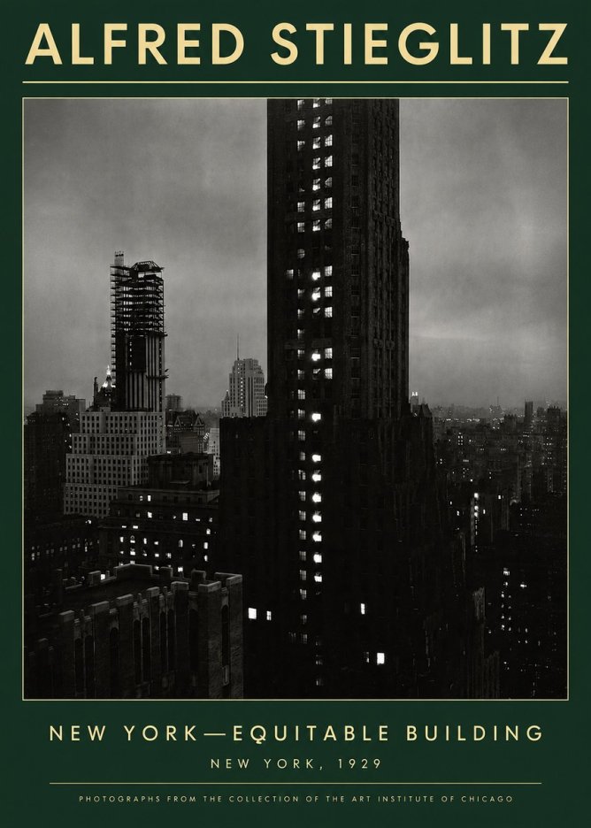 Alfred Stieglitz New York—equitable Building No5 - Affiche