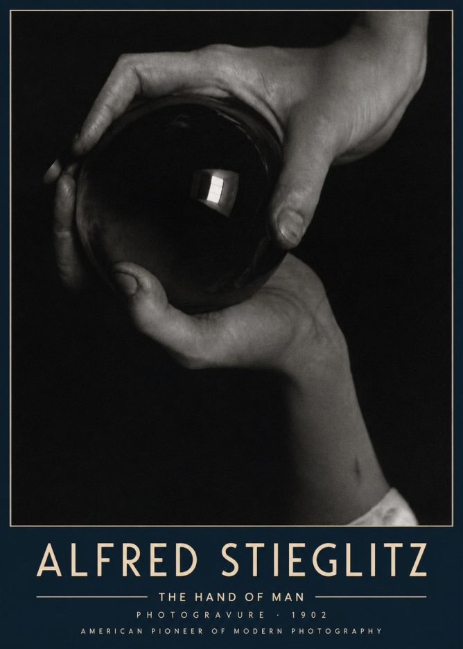 Alfred Stieglitz The Hand of Man II No3 - Affiche