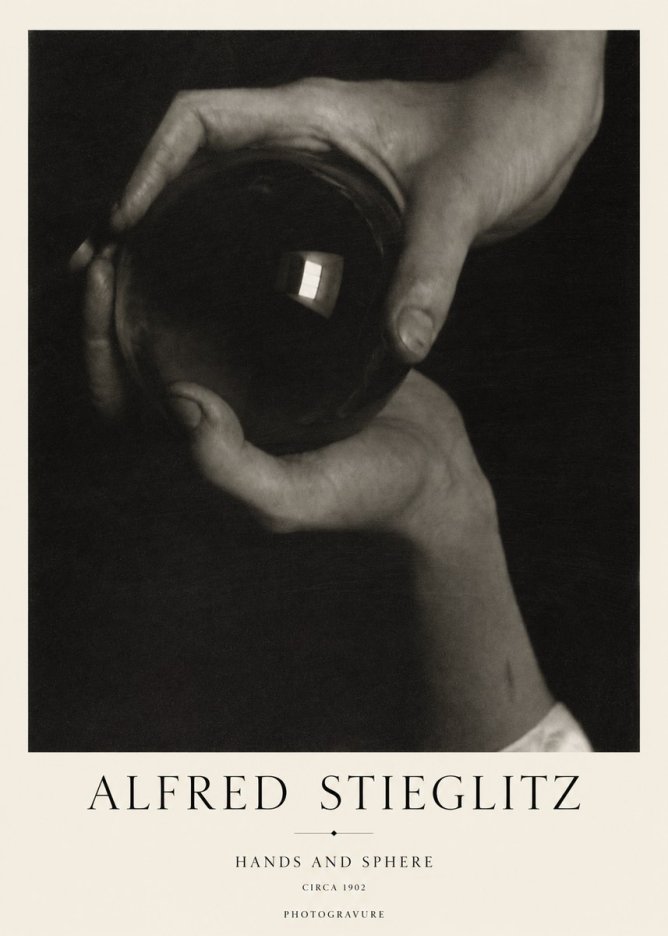 Alfred Stieglitz The Hand of Man II No5 - Affiche
