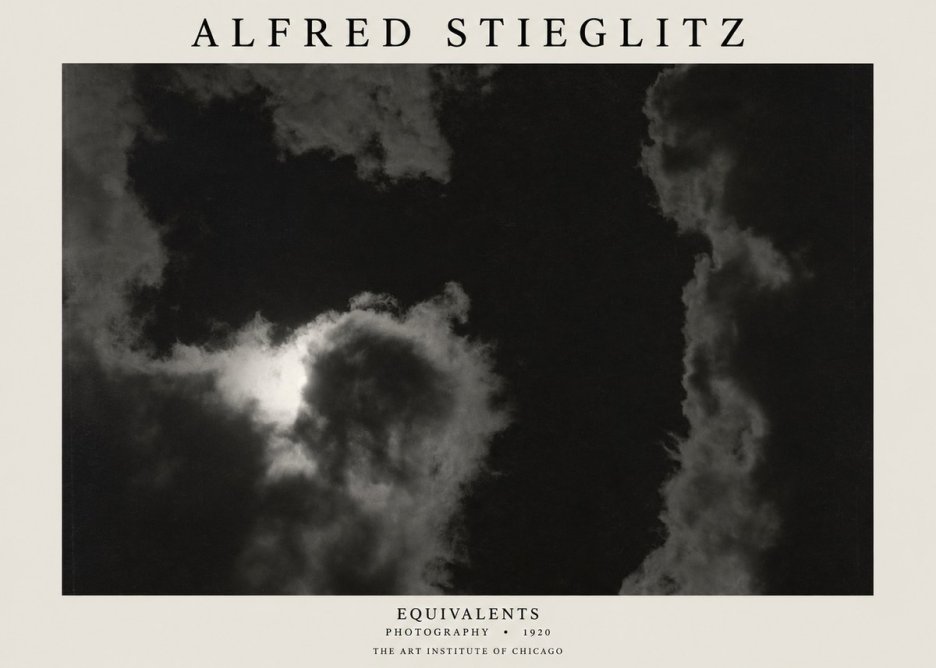 Alfred Stieglitz Equivalents V No1 - Affiche