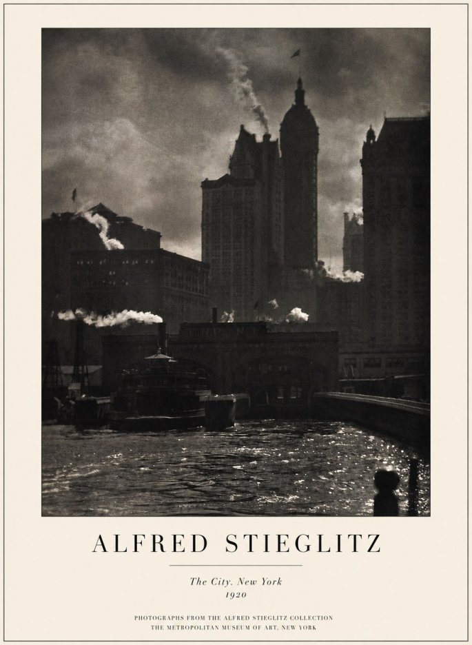 Alfred Stieglitz The City. New York No1 - Affiche