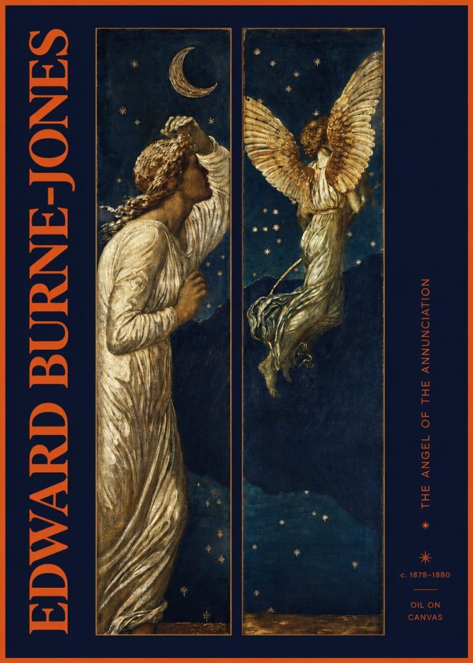 Edward Burne-Jones The Angel of the Annunciation No2 - Affiche