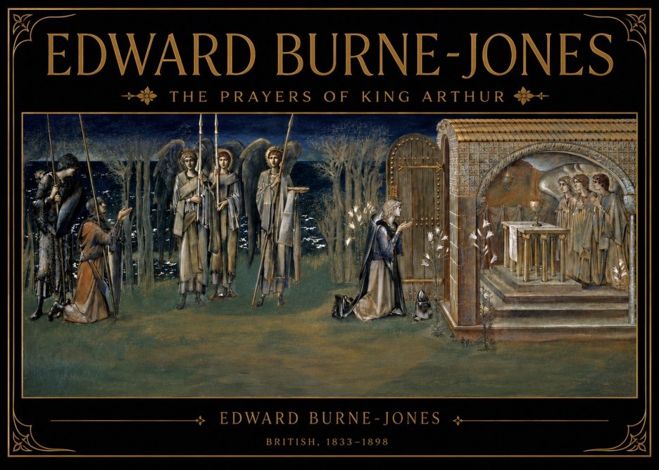 Edward Burne-Jones The Prayers of King Arthur No3 - Affiche