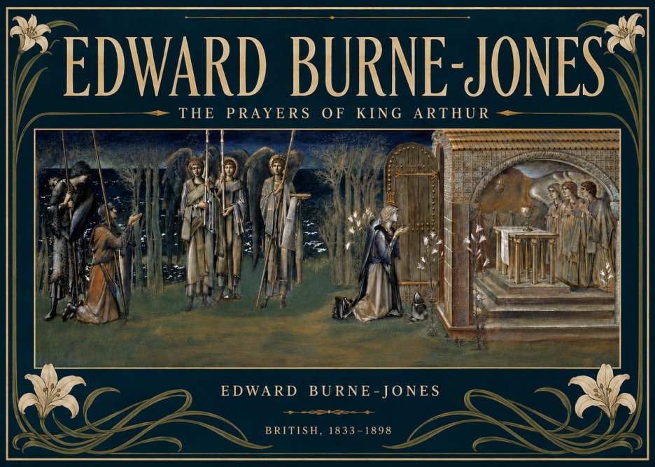 Edward Burne-Jones The Prayers of King Arthur No4 - Affiche