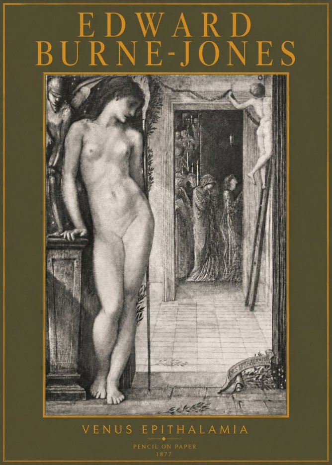 Edward Burne-Jones Venus Epithalamia No3 - Affiche