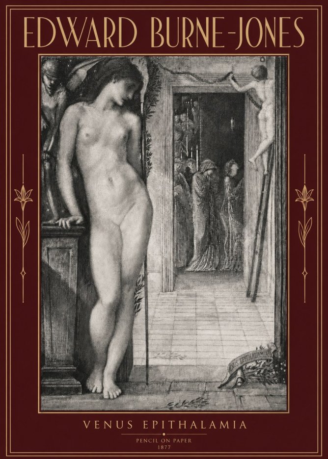 Edward Burne-Jones Venus Epithalamia No4 - Affiche