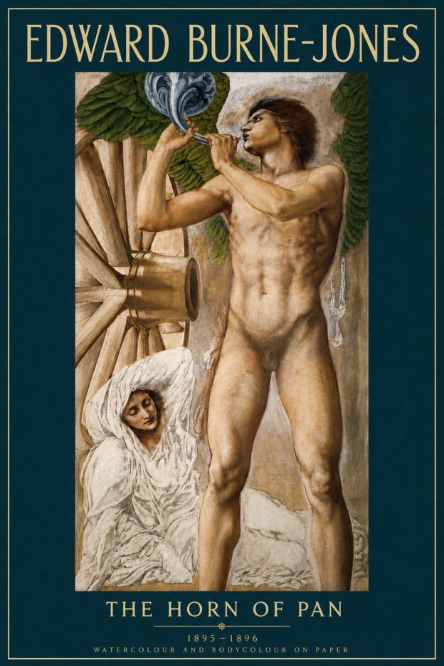 Edward Burne-Jones The Hour of the Soul No4 - Affiche