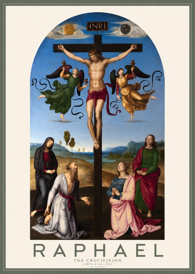 Raphael The Crucifixion No2 - Affiche