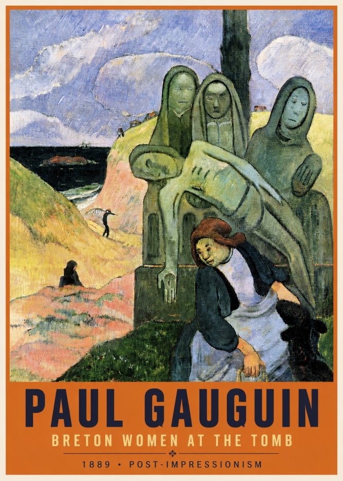 Paul Gauguin The Loss (Te Arii Voyeuse) No6 - Affiche