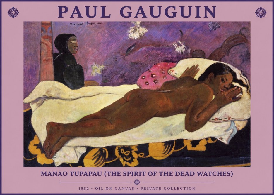 Paul Gauguin Manao Tupapau (the Spirit of the Dead Watches) No1 - Affiche