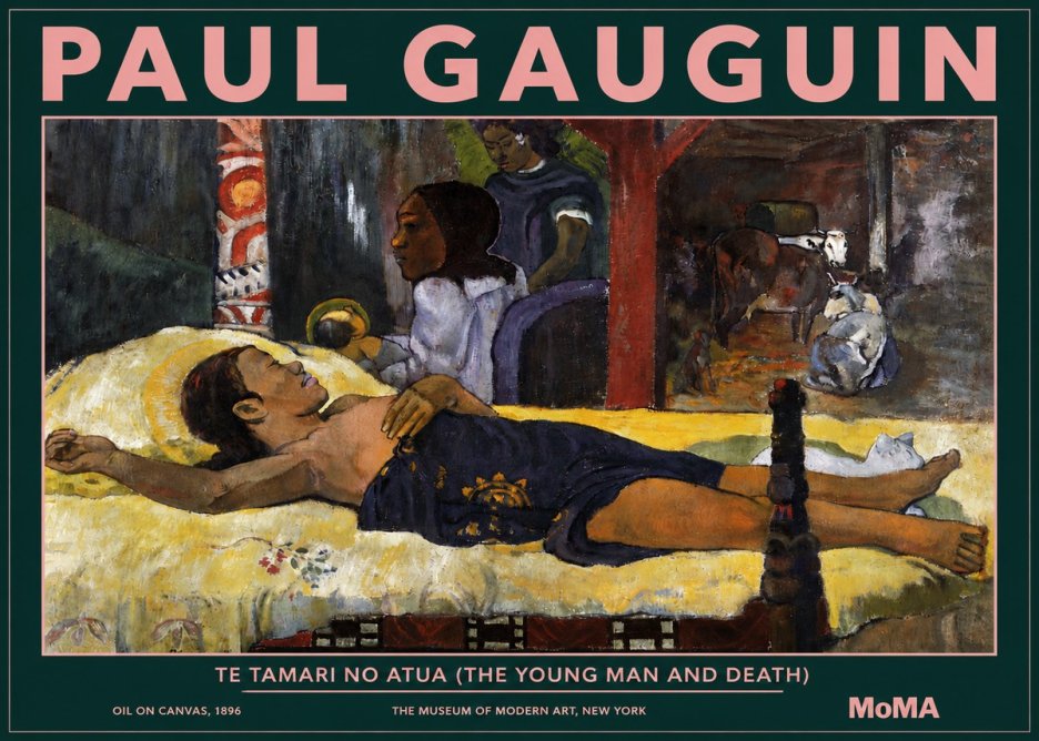 Paul Gauguin Te Tamari No Atua (the Young Man and Death) No3 - Affiche