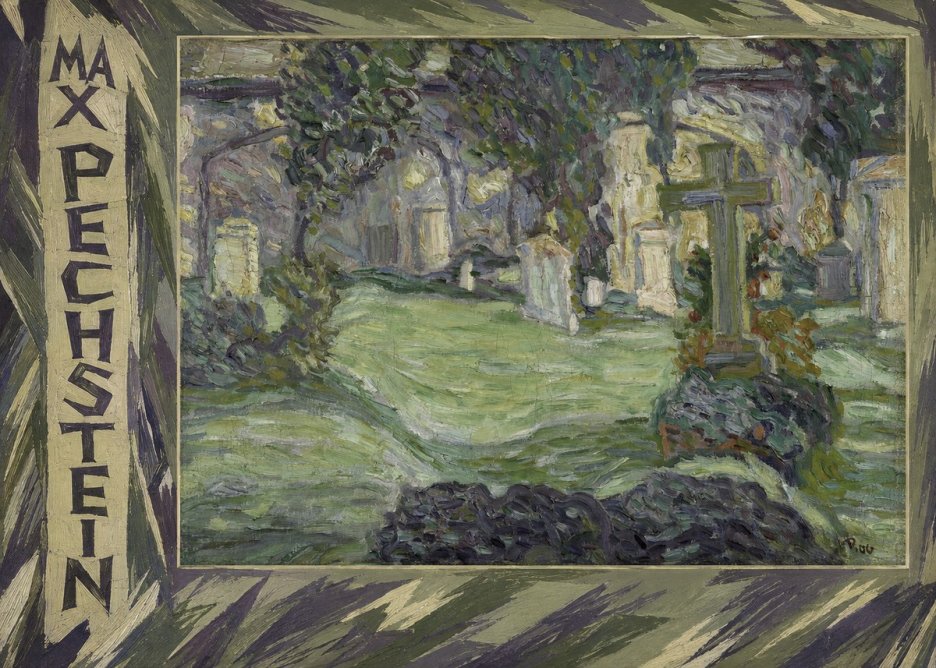 Max Pechstein Cemetery No2 - Affiche