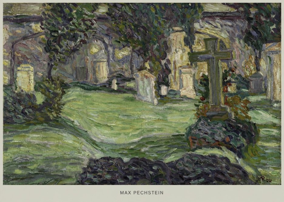 Max Pechstein Cemetery No5 - Affiche