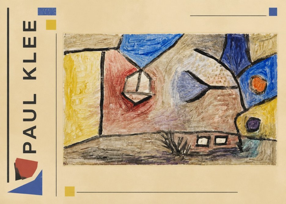 Paul Klee Der Niesen No2 - Affiche