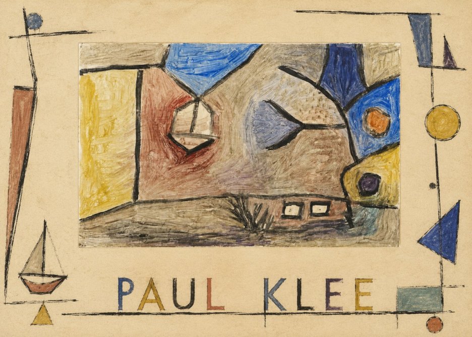 Paul Klee Der Niesen No4 - Affiche