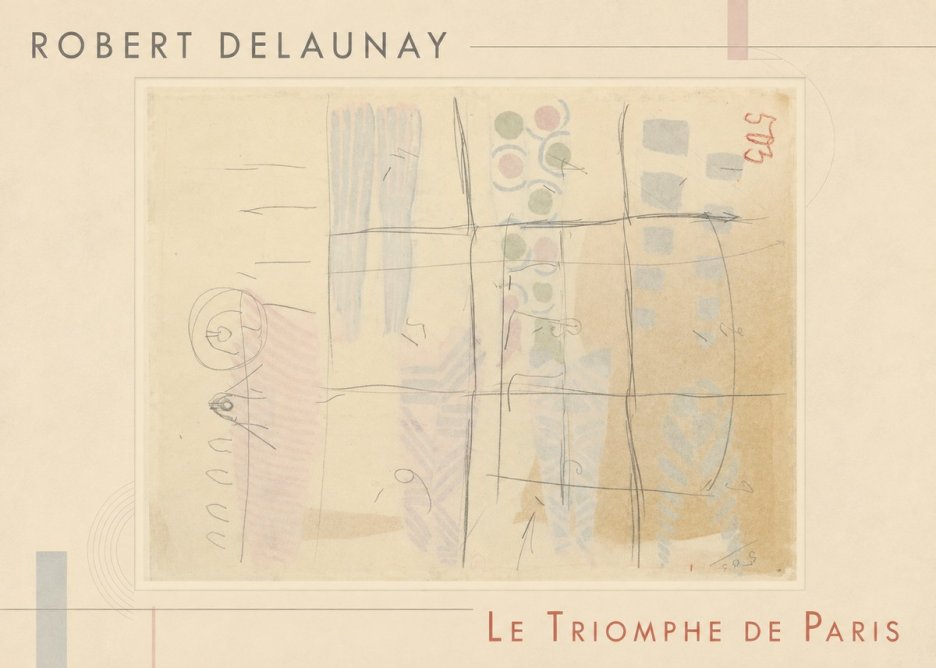 Robert Delaunay Le Triomphe De Paris I No1 - Affiche