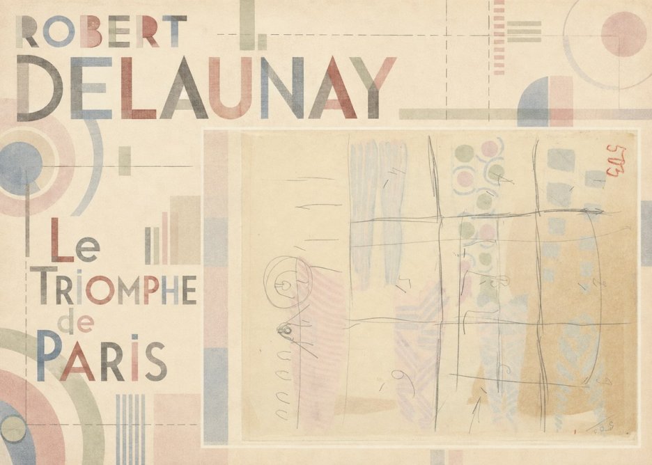 Robert Delaunay Le Triomphe De Paris I No5 - Affiche