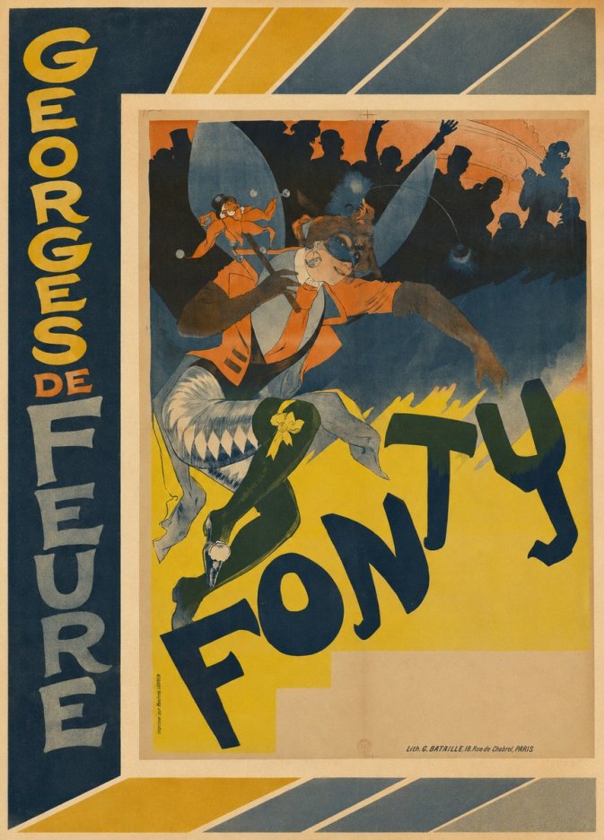 Georges de Feure Fonty I No3 - Affiche