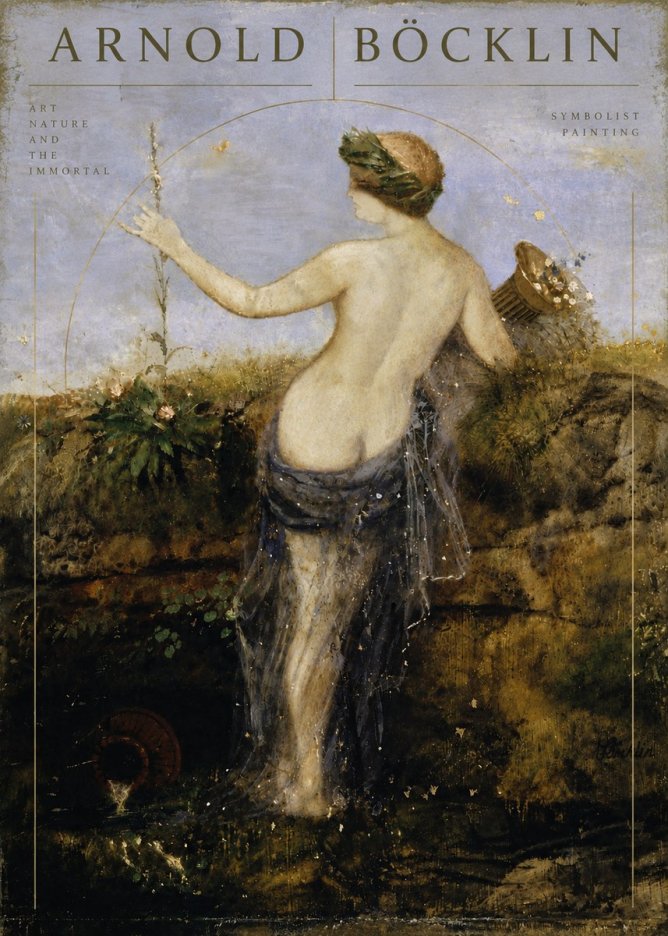 Arnold Böcklin Nymph in a Spring Forest No6 - Affiche