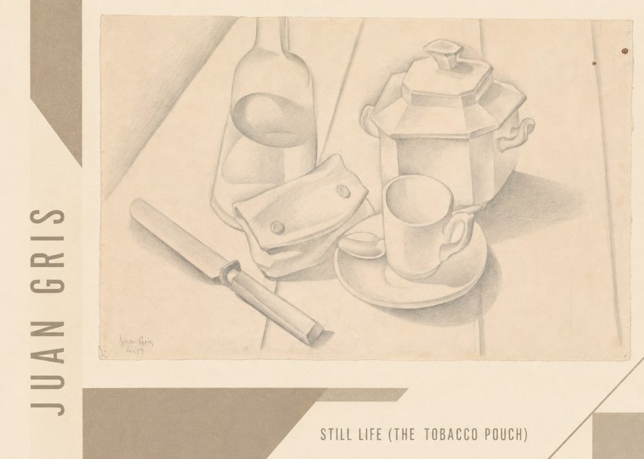 Juan Gris Still Life (the Tobacco Pouch) No2 - Affiche