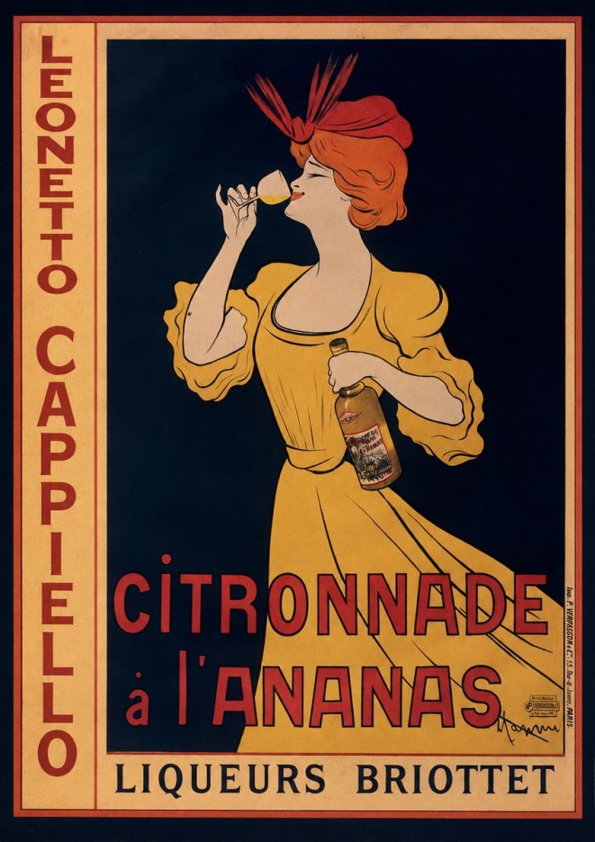 Leonetto Cappiello Citronnade À L'ananas No2 - Affiche