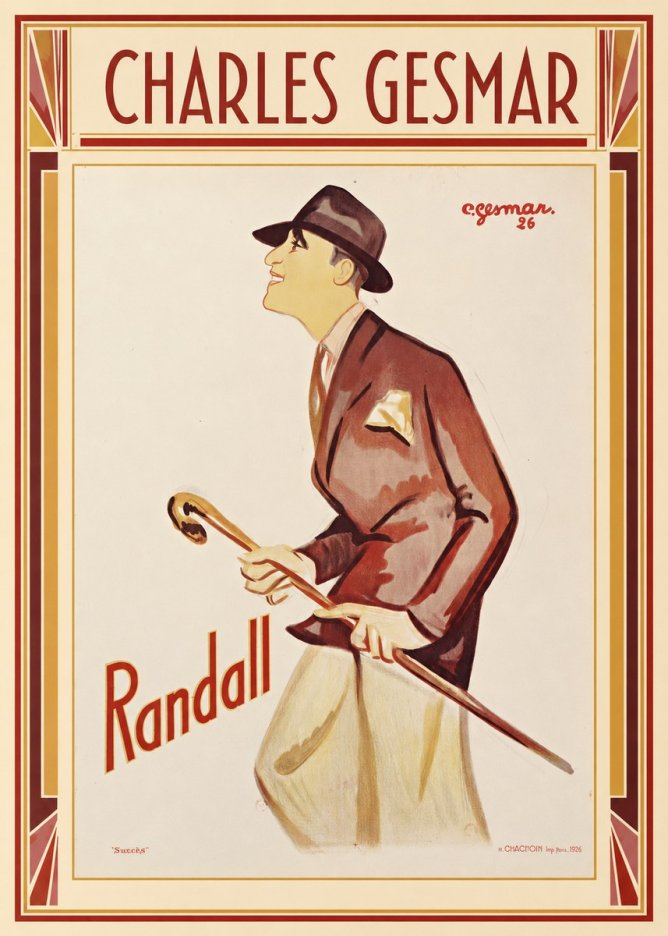 Charles Gesmar Randall I No1 - Affiche