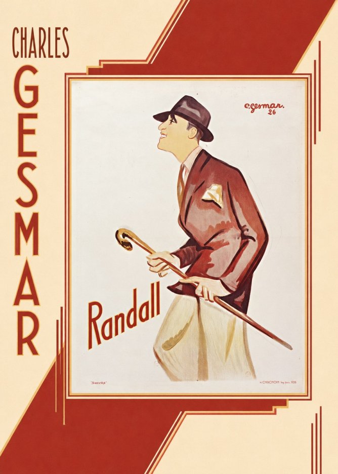 Charles Gesmar Randall I No2 - Affiche