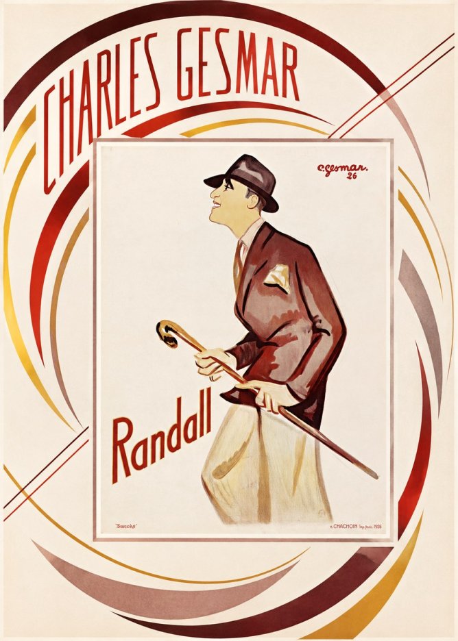 Charles Gesmar Randall I No6 - Affiche