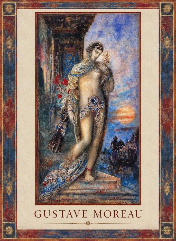 Gustave Moreau Salomé I No1 - Affiche