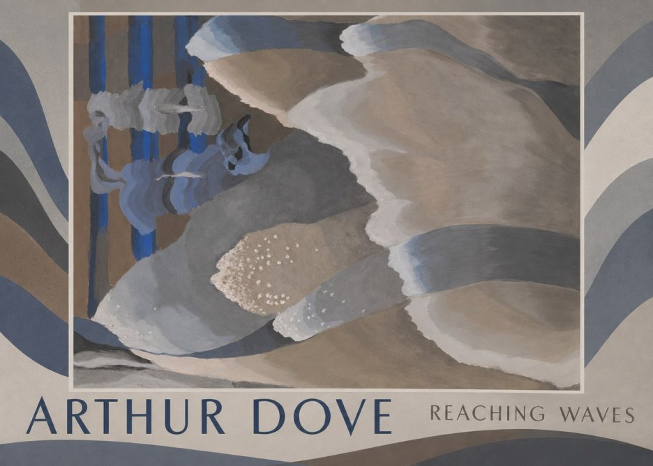 Arthur Dove Reaching Waves No1 - Affiche