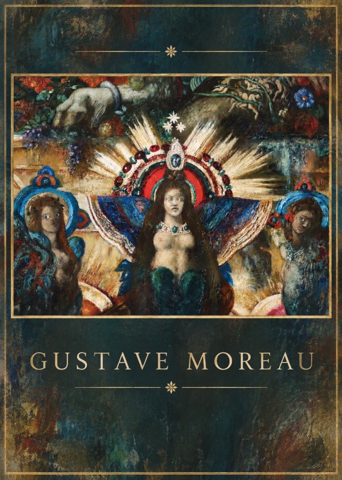 Gustave Moreau L'apparition I No2 - Affiche