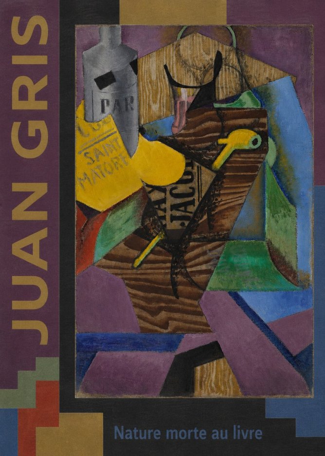 Juan Gris Nature Morte Au Livre No3 - Affiche