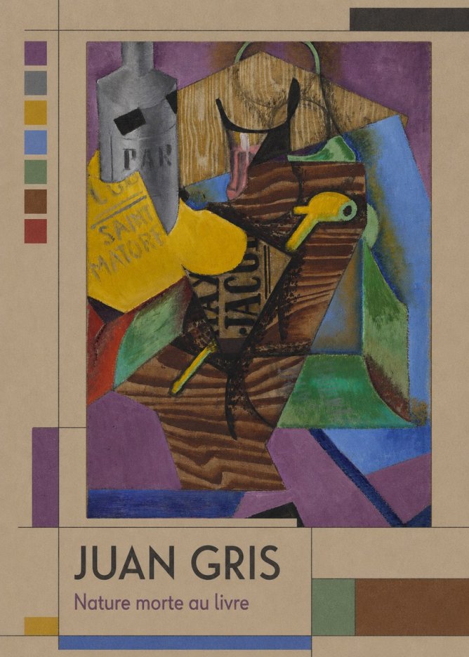 Juan Gris Nature Morte Au Livre No6 - Affiche