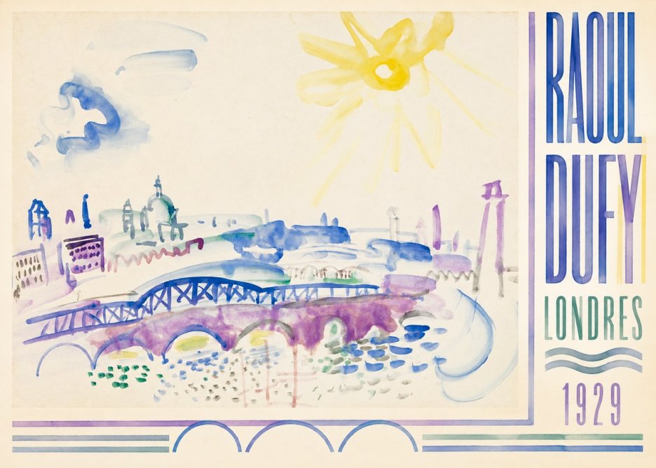 Raoul Dufy Londres - 1929 No2 - Affiche