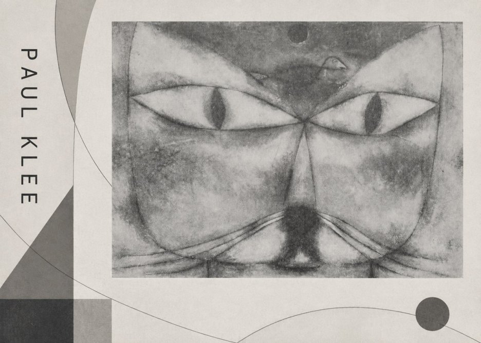 Paul Klee Cat and Bird No2 - Affiche
