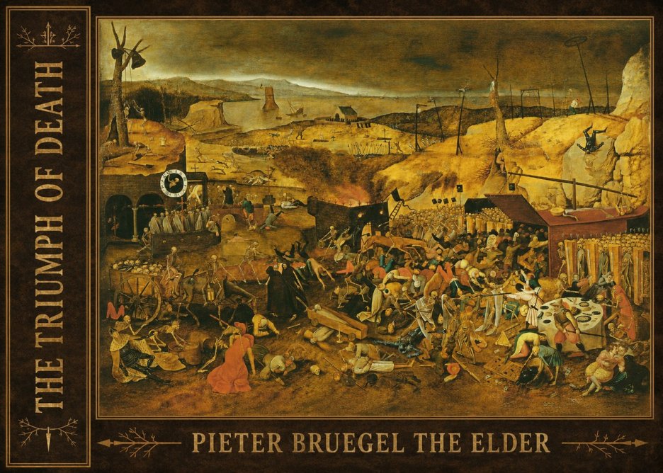 Pieter Bruegel The Triumph of Death I No2 - Affiche