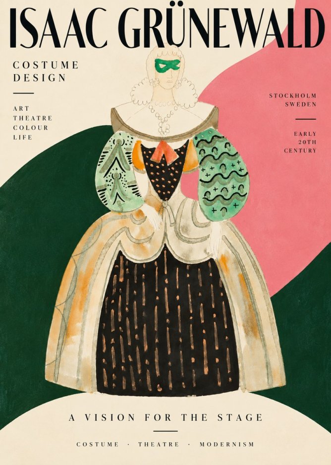 Isaac Grünewald Costume for the Theatre No5 - Affiche
