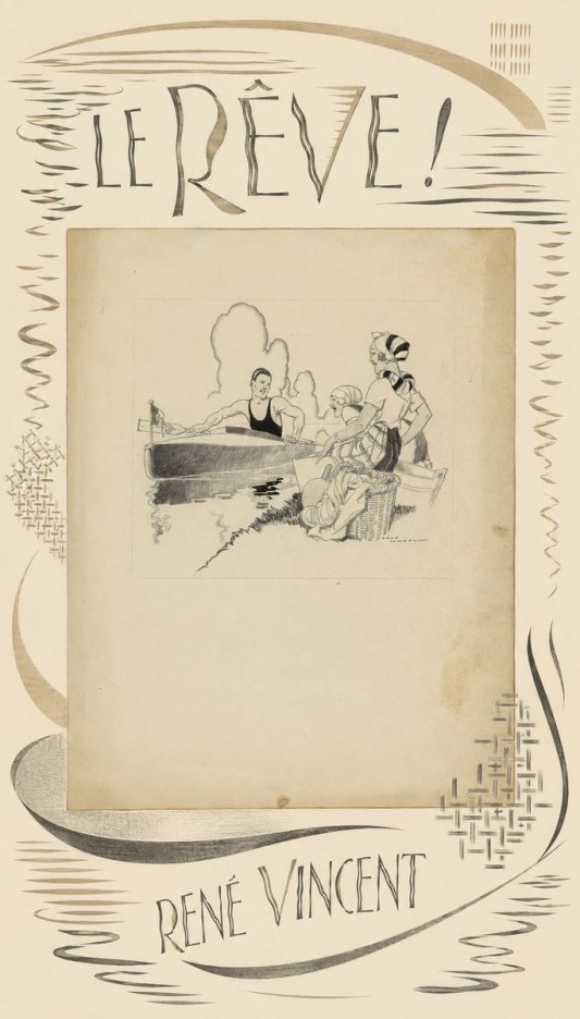 René Vincent Le Rêve ! No5 - Affiche