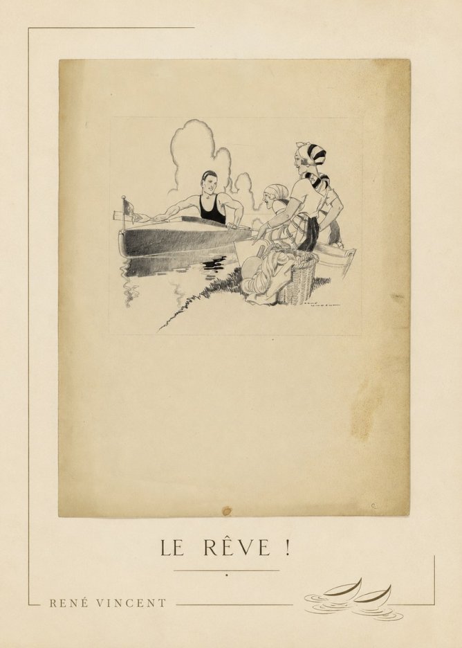 René Vincent Le Rêve ! No6 - Affiche