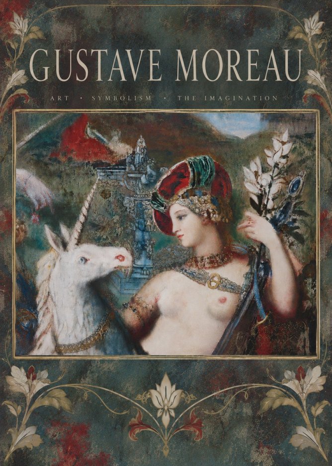 Gustave Moreau The Unicorns I No6 - Affiche
