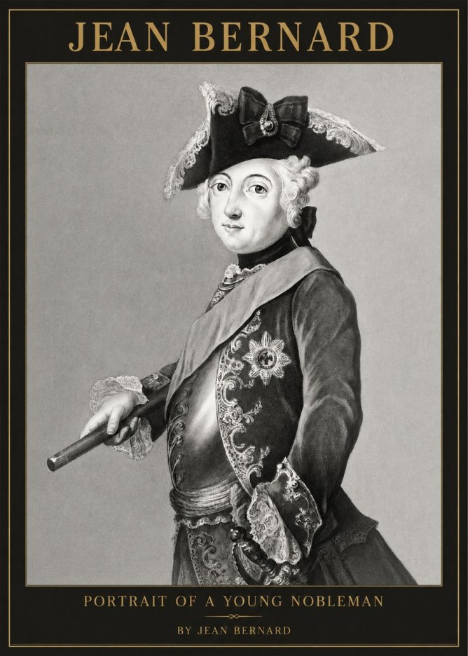 Jean Bernard Portrait of a Young Nobleman No1 - Affiche