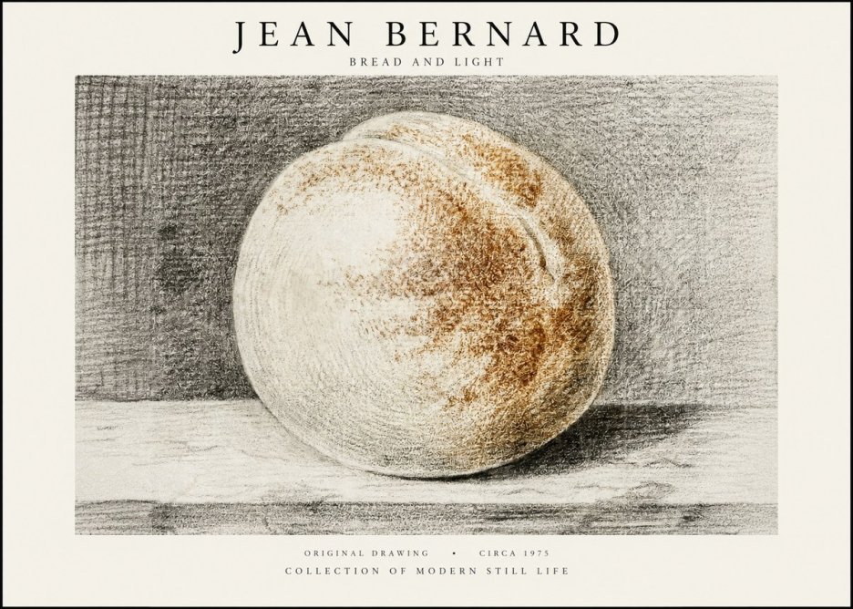 Jean Bernard Bread and Light No1 - Affiche