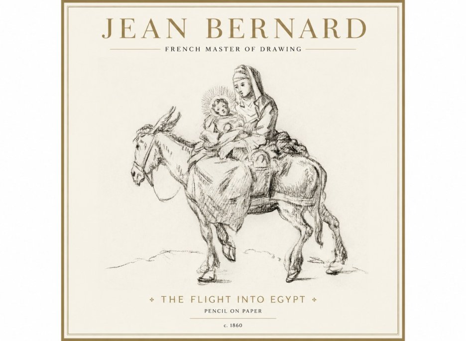 Jean Bernard The Flight into Egypt No1 - Affiche