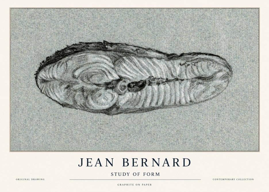 Jean Bernard Study of Form I No1 - Affiche