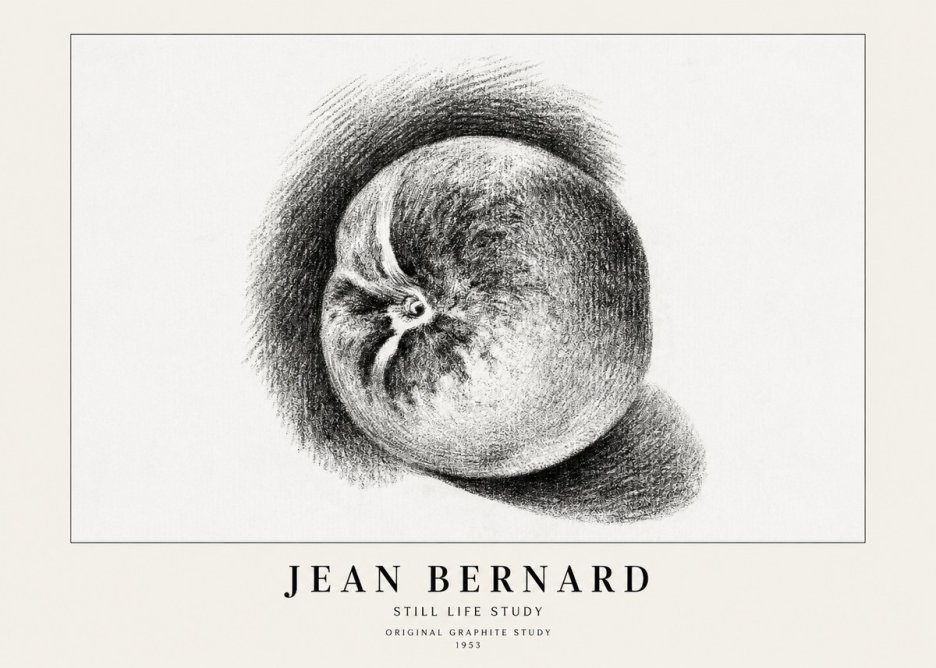 Jean Bernard Still Life Study No1 - Affiche