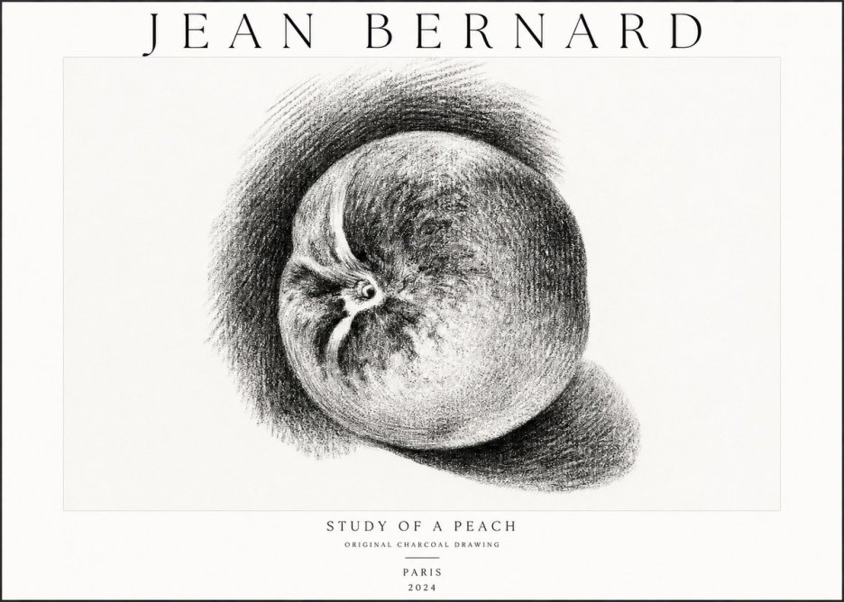 Jean Bernard Still Life Study No3 - Affiche