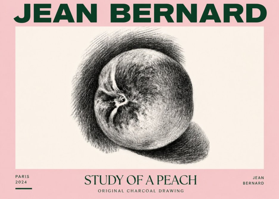 Jean Bernard Still Life Study No5 - Affiche