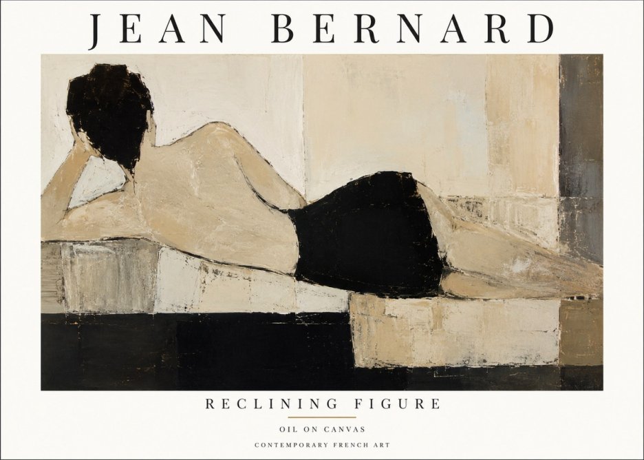 Jean Bernard Study of a Horse VIII No3 - Affiche