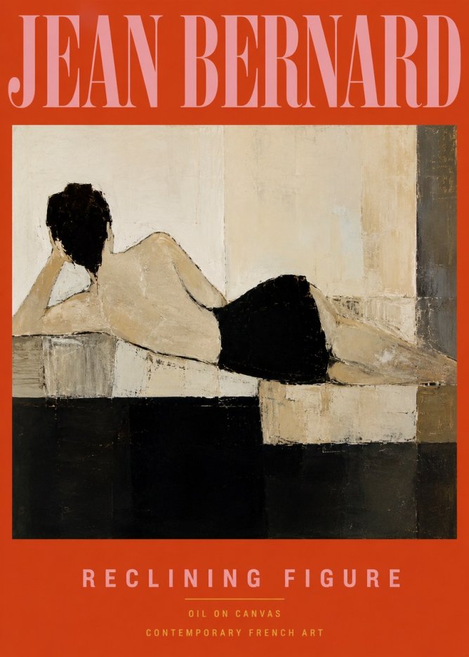 Jean Bernard Study of a Horse VIII No4 - Affiche
